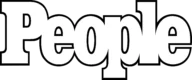 The word "People" is displayed in bold, white, serif font on a transparent background.
