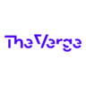 The Verge logo in a stylized purple font with geometric shapes replacing some letters.
